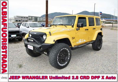Jeep Wrangler Unlimited 2.8 CRD DPF X Auto usata