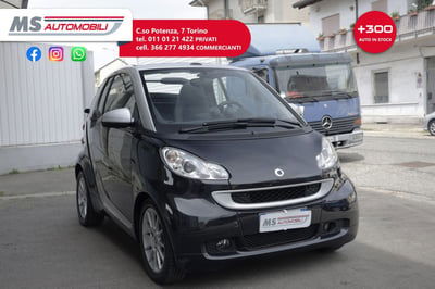 smart Fortwo Cabrio 1000 52 kW MHD cabrio passion usata