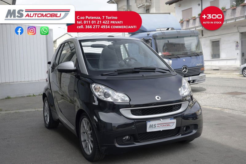 smart Fortwo Cabrio 1000 52 kW MHD cabrio passion