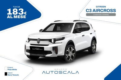 Citroen C3 Aircross 1.2 puretech turbo Plus 100cv nuova