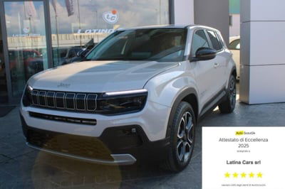 Jeep Avenger full-electric Summit fwd 156cv auto nuova