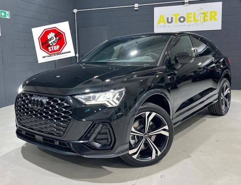 Audi Q3 Sportback 40 2.0 tdi Identity Black quattro 193cv s-tronic