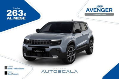 Jeep Avenger 1.2 turbo Summit fwd 100cv nuova
