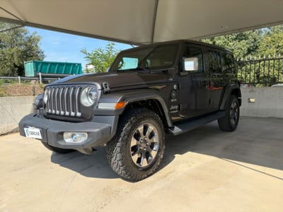 Jeep Wrangler Unlimited 2.2 Mjt II Sahara usata