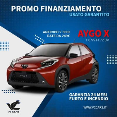 Toyota Aygo X 1.0 VVT-i 72 CV 5 porte Limited Air usata