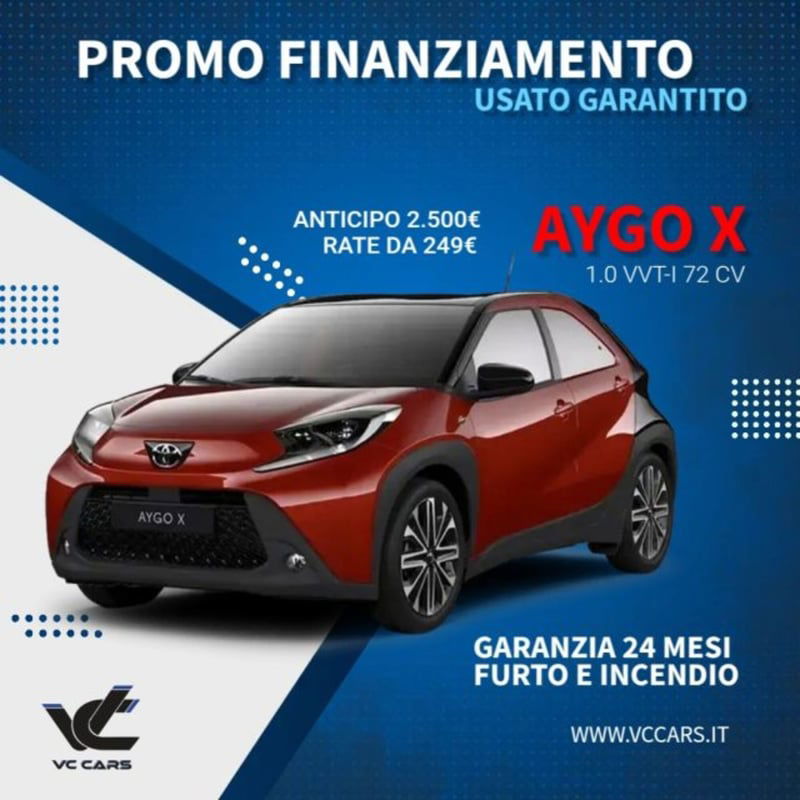 Toyota Aygo X 1.0 VVT-i 72 CV 5 porte Limited Air