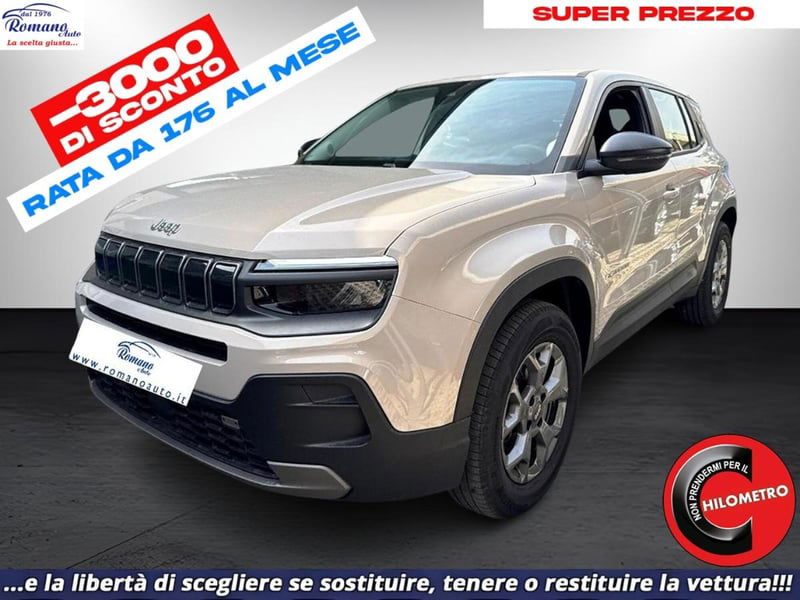 Jeep Avenger 1.2 turbo Longitude fwd 100cv