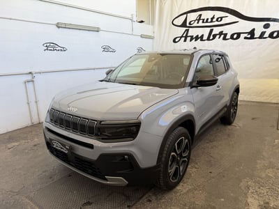 Jeep Avenger full-electric Summit fwd 156cv auto nuova