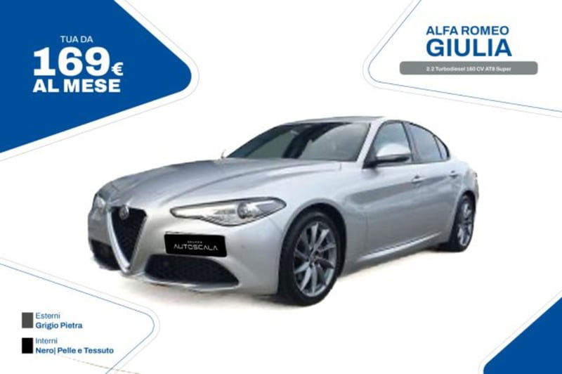 Alfa Romeo Giulia 2.2 Turbodiesel 160 CV AT8 Super