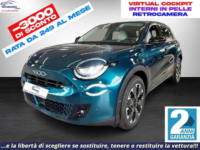 Fiat 600 1.2 hybrid La Prima 110cv auto