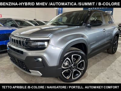 Jeep Avenger 1.2 turbo e-hybrid mhev Summit fwd 110cv edct6 nuova