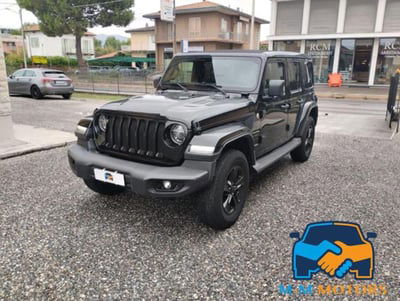 Jeep Wrangler Unlimited 2.2 Mjt II Sahara usata