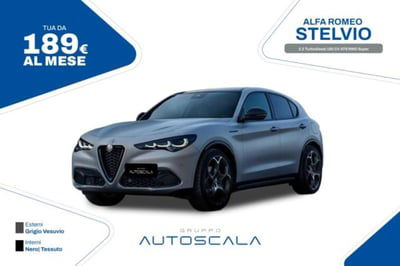 Alfa Romeo Stelvio Stelvio 2.2 Turbodiesel 180 CV AT8 RWD Super usata
