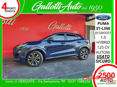 Ford Puma 1.0 EcoBoost Hybrid 125 CV S&S aut. ST-Line Design usata