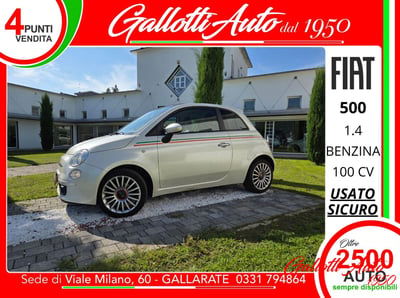 Fiat 500 1.4 16V Lounge usata