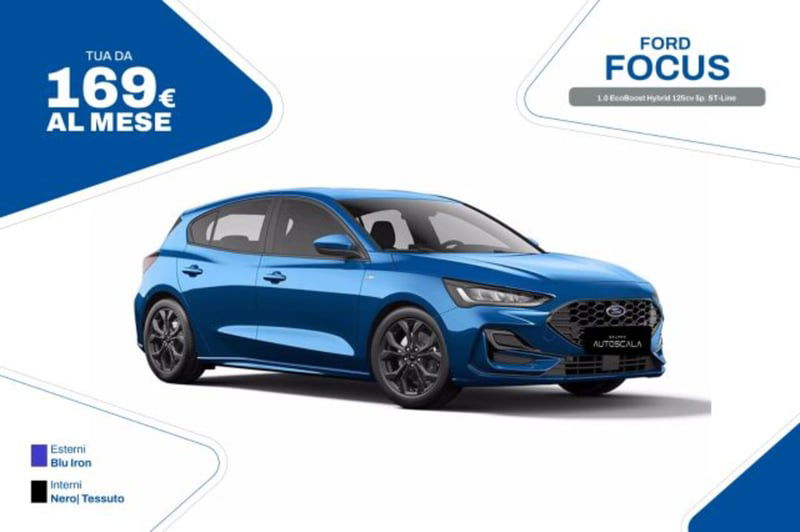 Ford Focus 1.0 EcoBoost Hybrid 125 CV Power. 5p. ST-Line Style