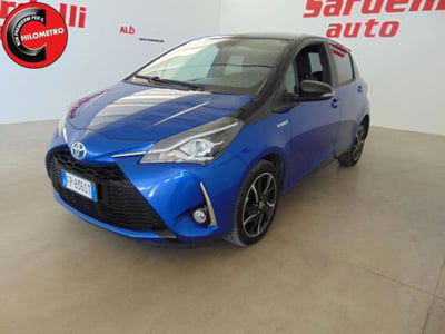 Toyota Yaris 1.5 Hybrid 5 porte Lounge Blue usata