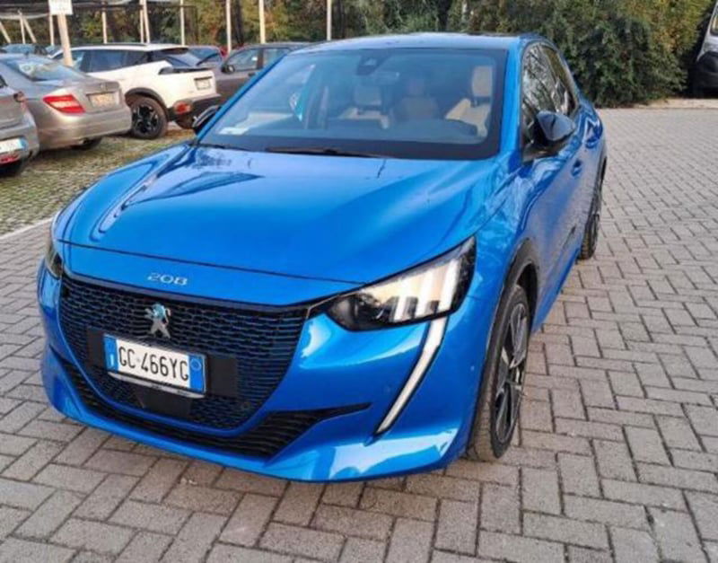 Peugeot 208 motore elettrico 136 CV 5 porte GT