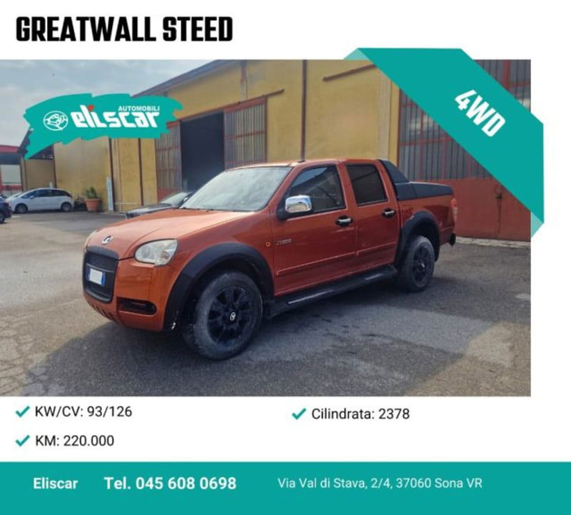Great Wall Steed Pick-up Steed DC 2.4 4x4 Super Luxury