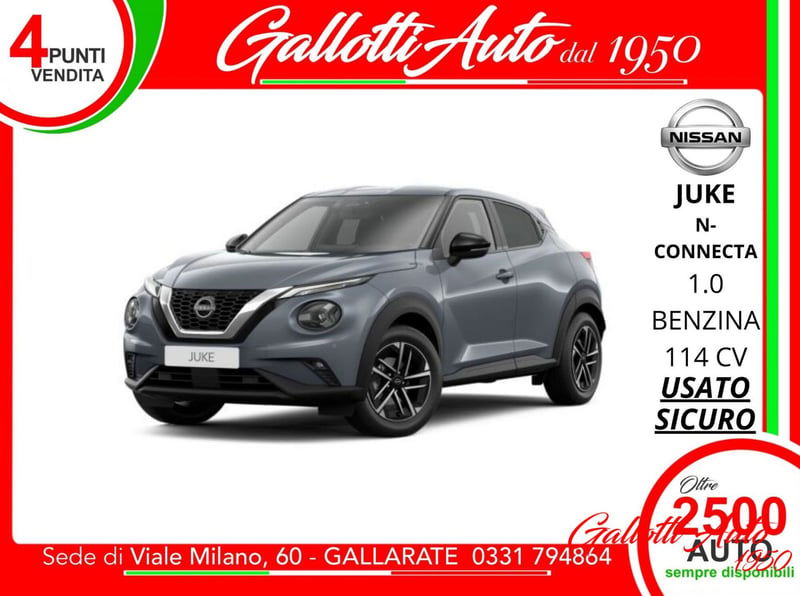 Nissan Juke 1.0 dig-t N-Connecta 114cv
