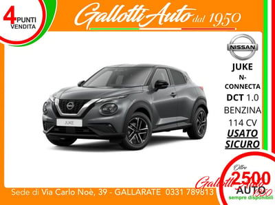 Nissan Juke 1.0 dig-t N-Connecta 114cv dct usata