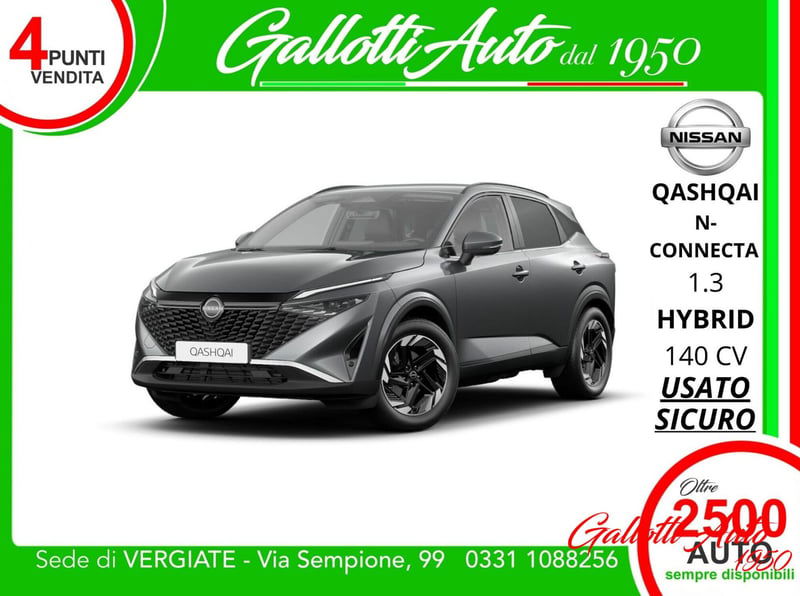 Nissan Qashqai 1.3 mhev N-Connecta 2wd 140cv