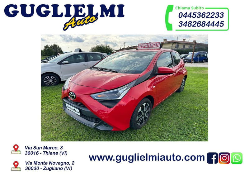 Toyota Aygo Connect 1.0 VVT-i 72 CV 5 porte x-clusiv red style MMT