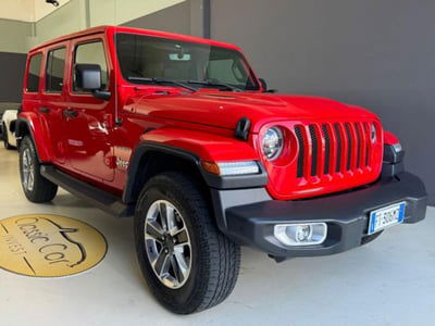 Jeep Wrangler Unlimited 2.2 Mjt II Sahara usata