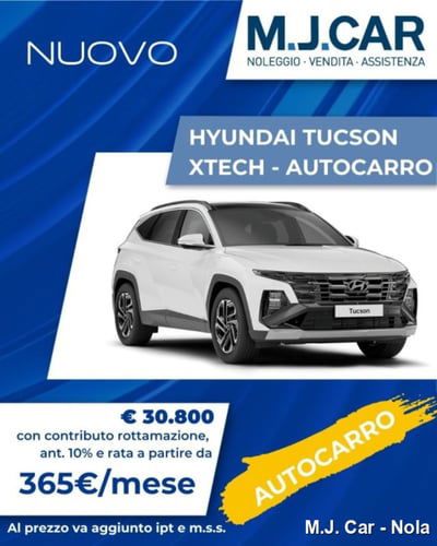 Hyundai Tucson 1.6 t-gdi 48V Xtech 2wd mt nuova