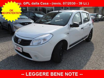 Dacia Sandero 1.4 8V GPL usata