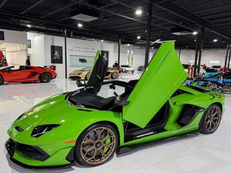 Lamborghini Aventador Cabrio SVJ 6.5 V12 Roadster