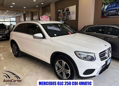 Mercedes-Benz GLC SUV 250 d 4Matic Exclusive usata