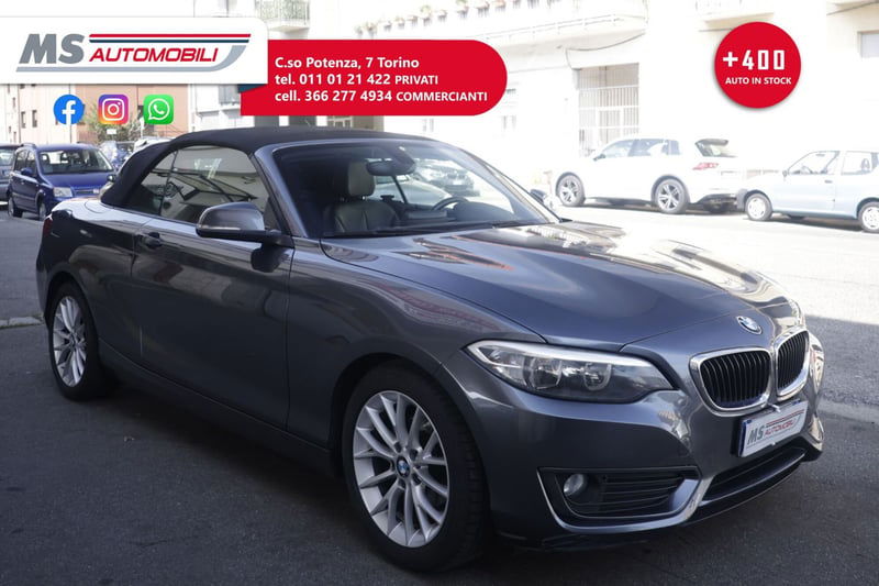 BMW Serie 2 Cabrio 218d  Luxury