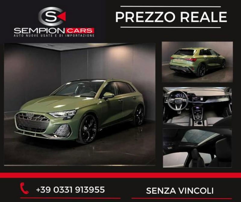 Audi A3 Sedan 35 TDI S tronic S line edition