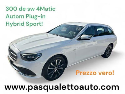 Mercedes-Benz Classe E Station Wagon 300 de 4Matic Auto Plug in hybrid Business Sport usata