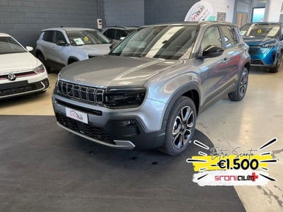 Jeep Avenger full-electric Summit fwd 156cv auto nuova