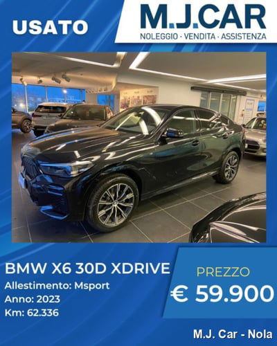 BMW X6 xDrive30d 48V Msport usata