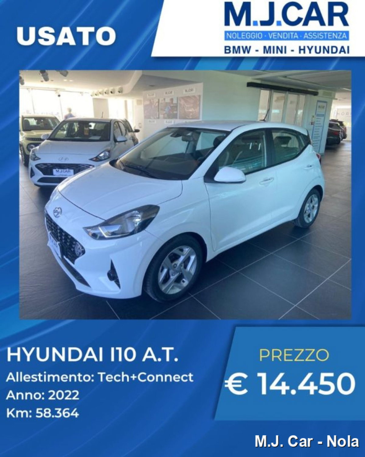 Hyundai i10 1.0 MPI AT Tech