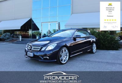 Mercedes-Benz Classe E Cabrio 350 CDI Cabrio BlueEFFICIENCY Avantgarde usata