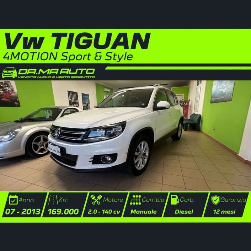 Volkswagen Tiguan 2.0 TDI 140 CV 4MOTION Sport & Style