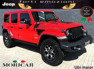 Jeep Wrangler Unlimited 2.2 Mjt II Sahara usata