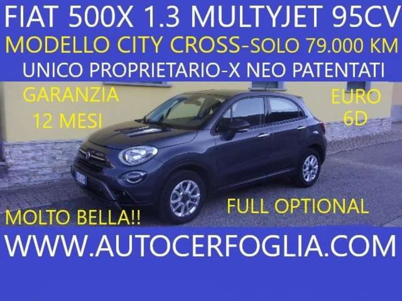 Fiat 500X 1.3 MultiJet 95 CV City Cross