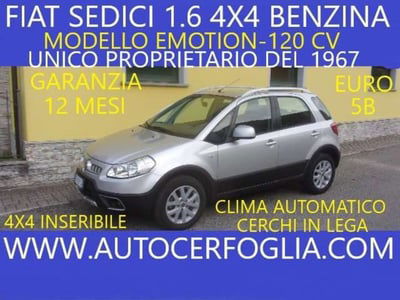 Fiat Sedici 1.6 16V 4x4 Emotion usata