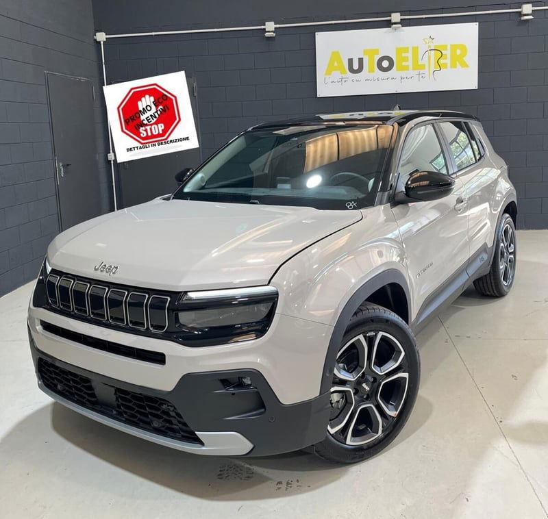 Jeep Avenger 1.2 turbo Summit fwd 100cv