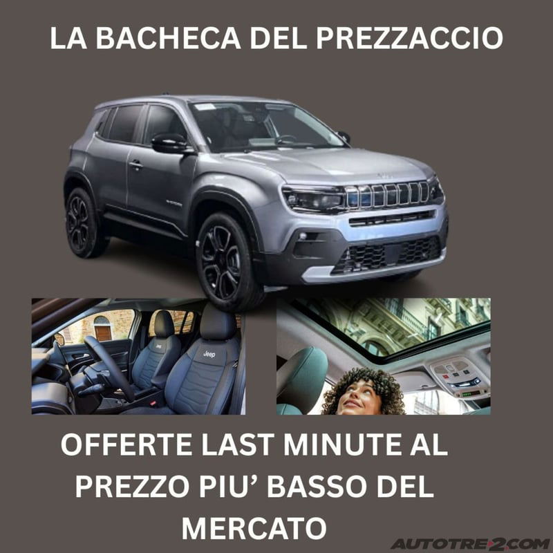 Jeep Avenger 1.2 turbo Summit fwd 100cv
