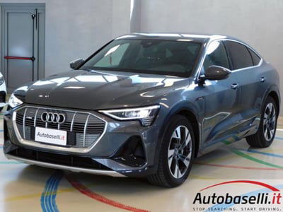 Audi e-tron Sportback 50 quattro S line edition usata