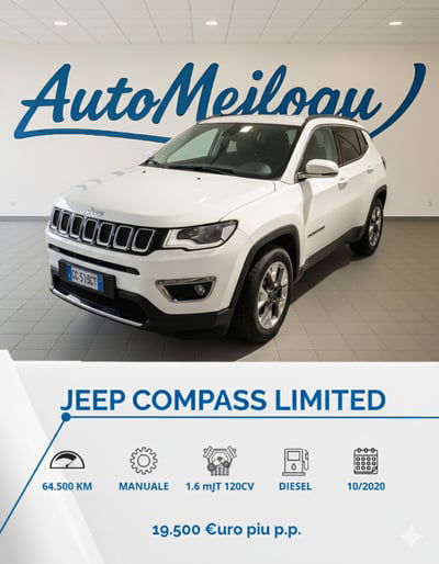 Jeep Compass 1.6 Multijet II 2WD Limited