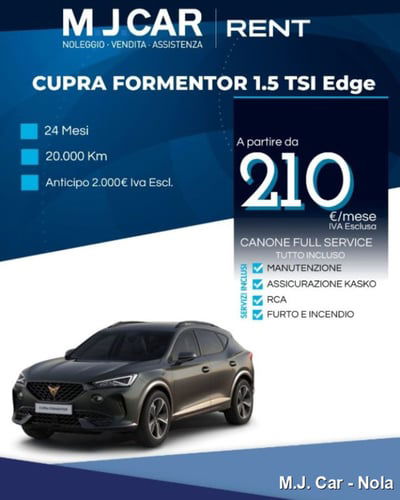 Cupra Formentor Formentor 1.5 TSI