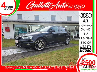 Audi A3 Sportback 1.2 TFSI 110 CV Admired usata