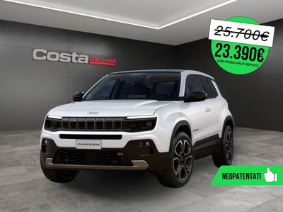 Jeep Avenger 1.2 turbo Summit fwd 100cv nuova